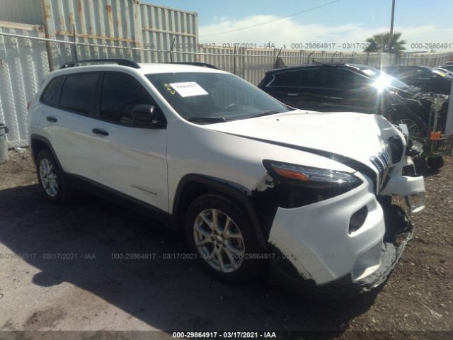 JEEP CHEROKEE 2016 1c4pjlab7gw233748