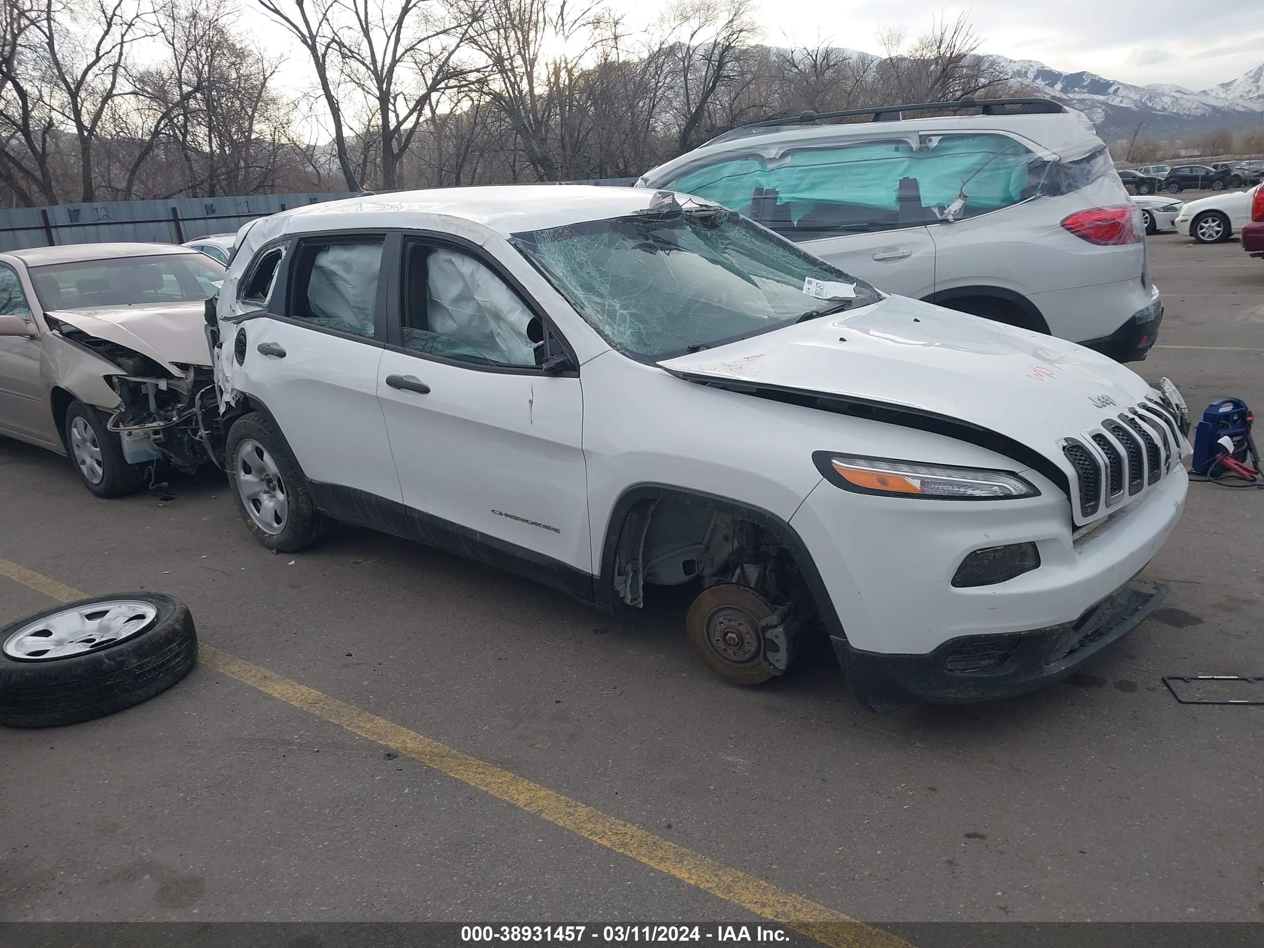 JEEP CHEROKEE 2016 1c4pjlab7gw264739