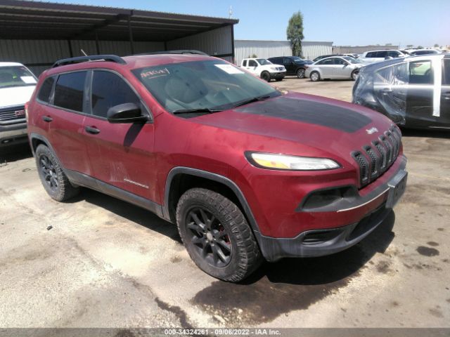 JEEP CHEROKEE 2016 1c4pjlab7gw319979