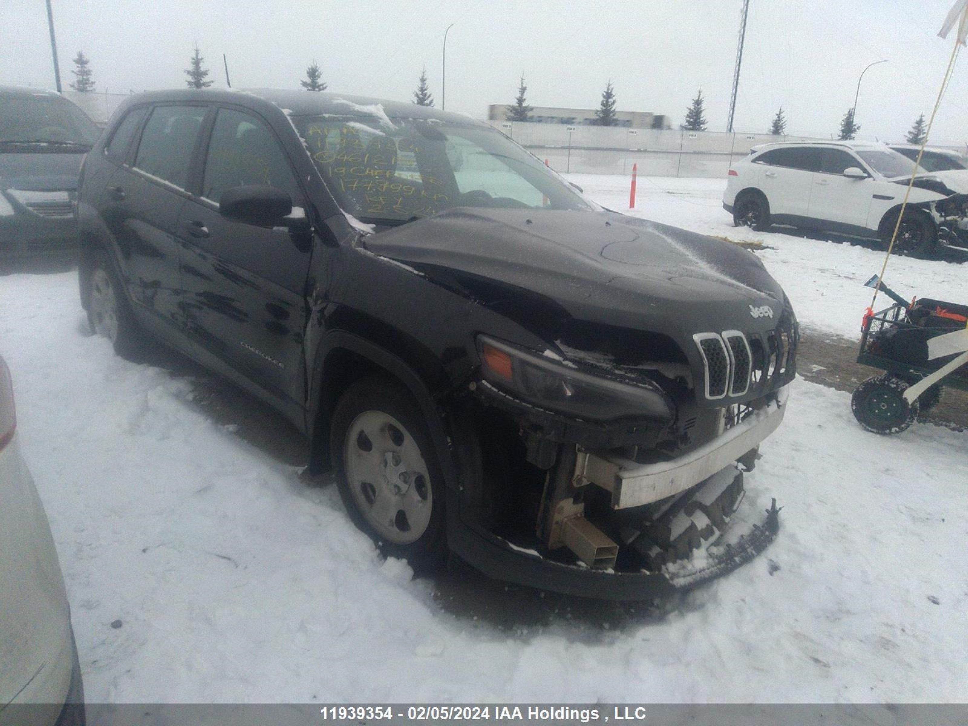 JEEP CHEROKEE 2019 1c4pjlab7kd461219