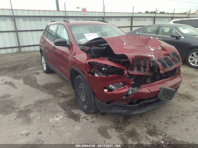 JEEP CHEROKEE 2016 1c4pjlab8gw126868