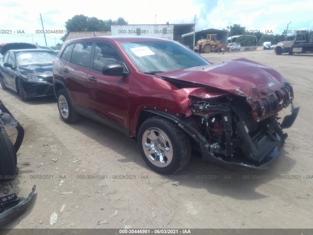 JEEP CHEROKEE 2016 1c4pjlab8gw217106