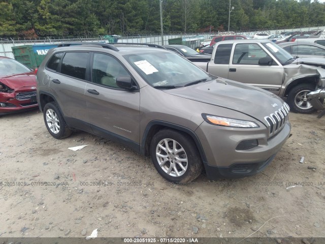 JEEP CHEROKEE 2016 1c4pjlab8gw291335