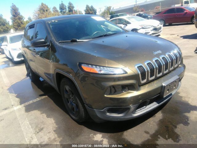 JEEP CHEROKEE 2015 1c4pjlabxfw548476