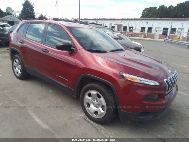 JEEP CHEROKEE 2016 1c4pjlabxgw249927