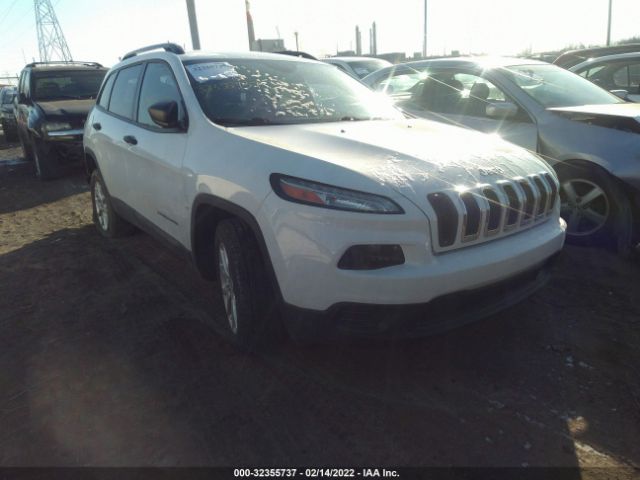 JEEP CHEROKEE 2016 1c4pjlas3gw212542