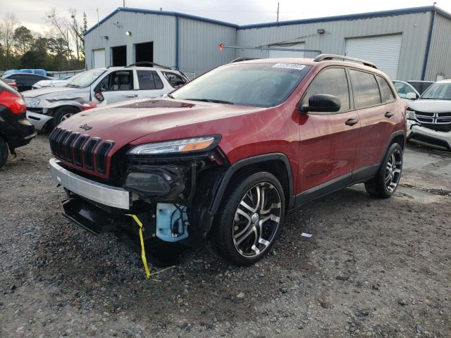 JEEP CHEROKEE S 2016 1c4pjlas6gw371216