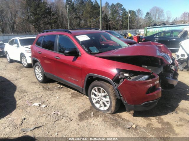 JEEP CHEROKEE 2017 1c4pjlas6hw577606