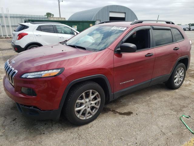 JEEP CHEROKEE S 2016 1c4pjlasxgw238281