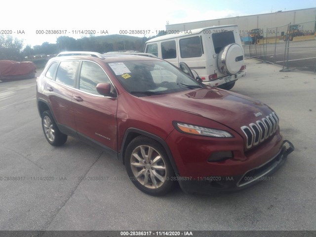 JEEP CHEROKEE 2016 1c4pjldb4hw522115