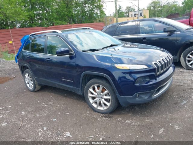 JEEP CHEROKEE 2016 1c4pjldb5gw339207