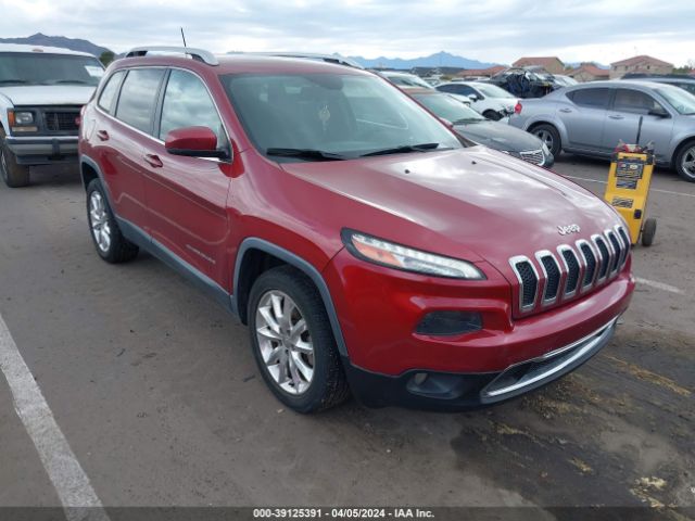 JEEP CHEROKEE 2016 1c4pjldb8gw355014