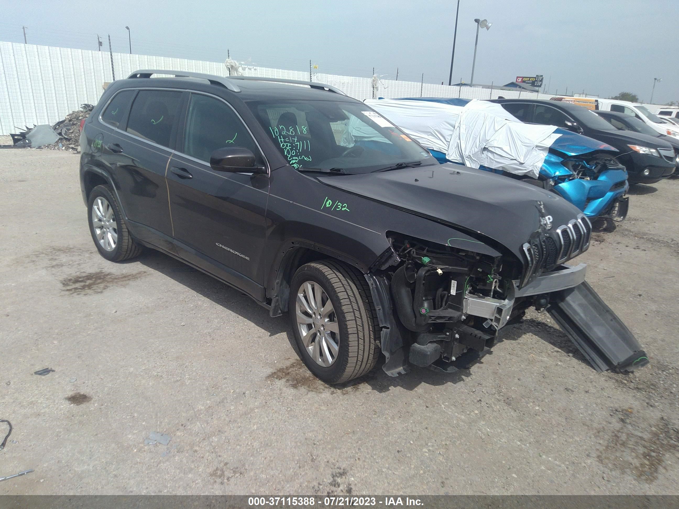 JEEP CHEROKEE 2018 1c4pjljx1jd533588