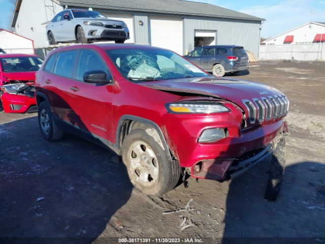 JEEP CHEROKEE 2014 1c4pjmab0ew214624