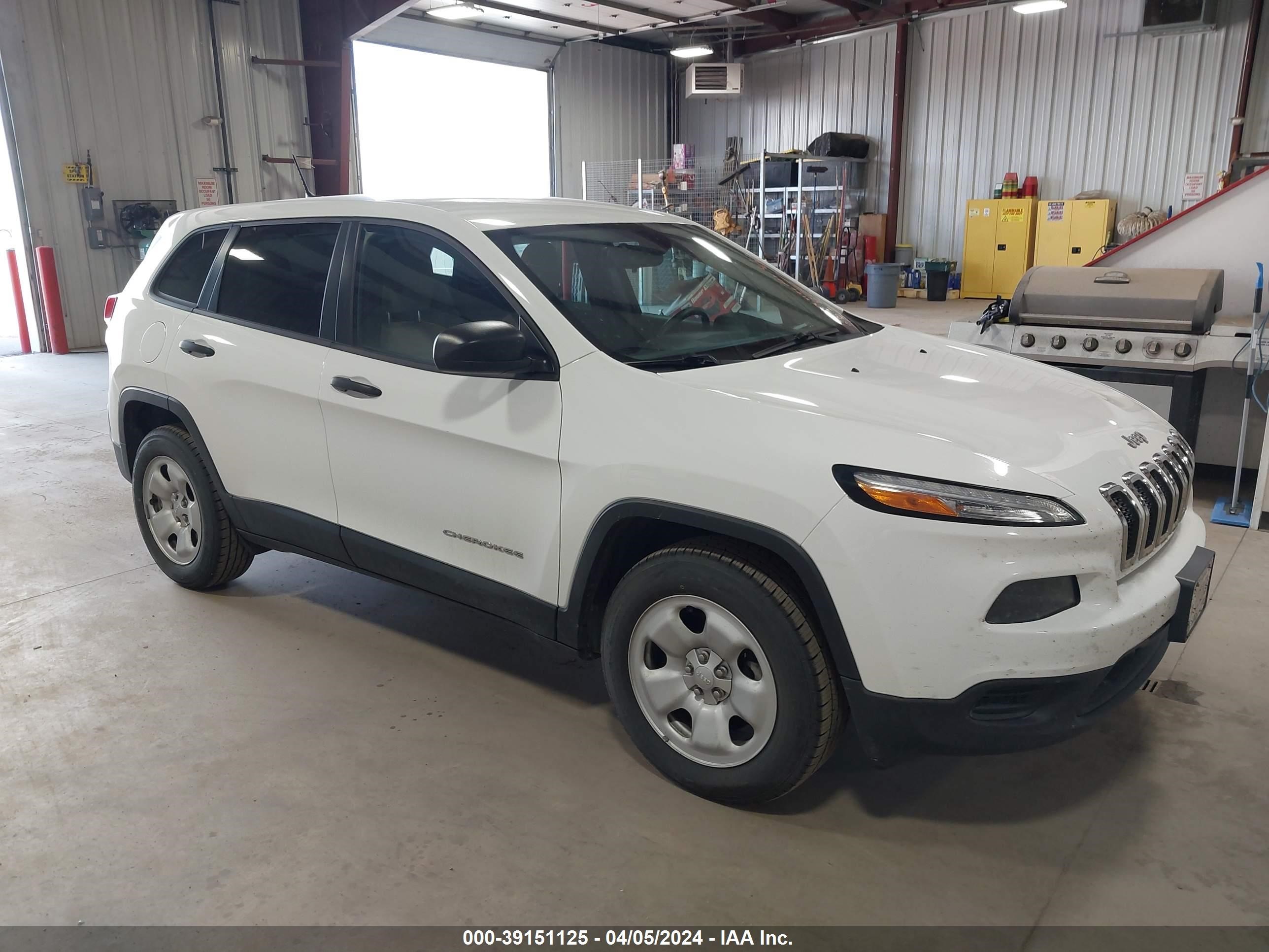 JEEP CHEROKEE 2016 1c4pjmab0gw313902