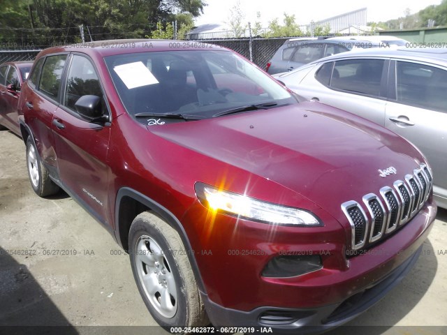 JEEP CHEROKEE 2016 1c4pjmab1gw182060