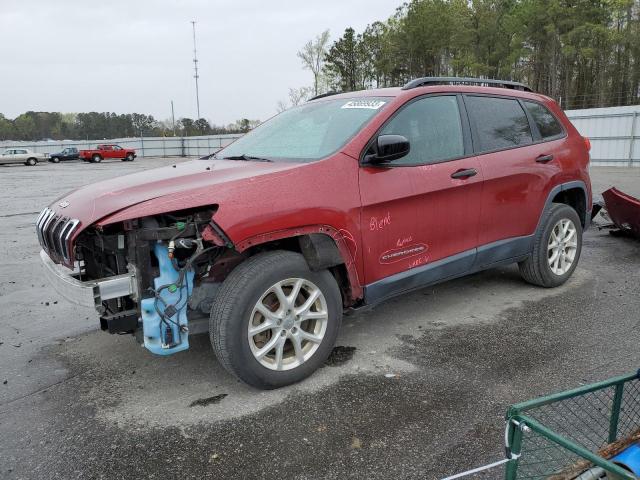 JEEP CHEROKEE S 2016 1c4pjmab1gw220600