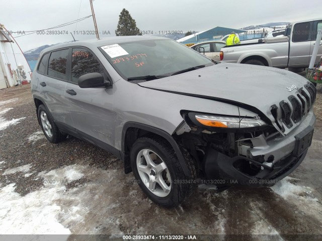 JEEP CHEROKEE 2016 1c4pjmab2gw167647