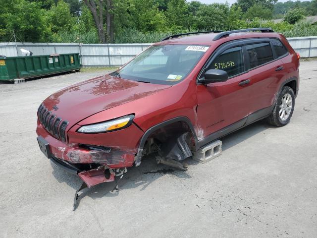 JEEP CHEROKEE S 2016 1c4pjmab5gw170655