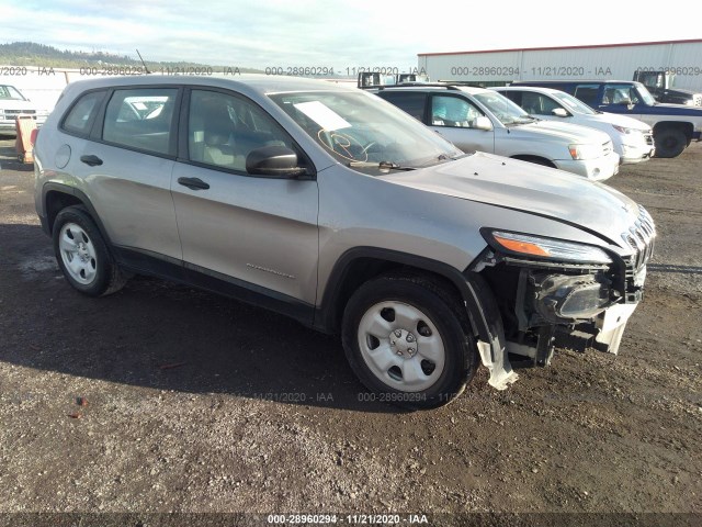 JEEP CHEROKEE 2016 1c4pjmab5gw210717