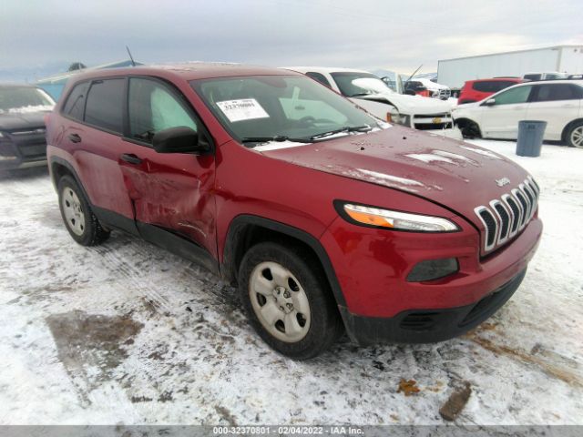 JEEP CHEROKEE 2016 1c4pjmab7gw313931