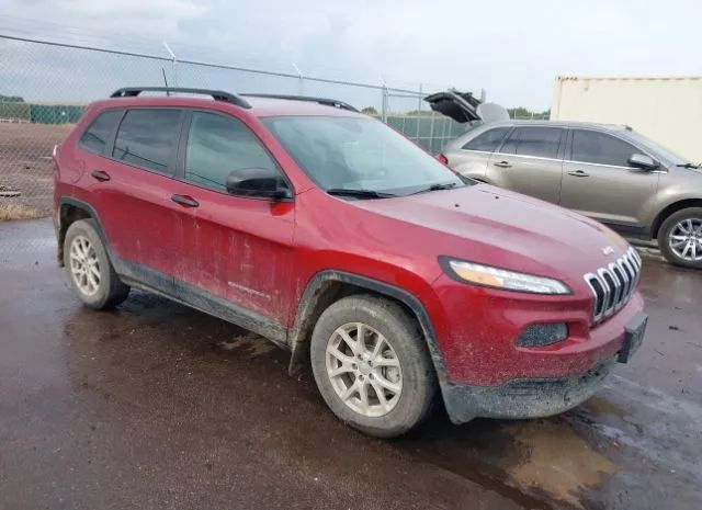 JEEP CHEROKEE 2016 1c4pjmabxgw182381