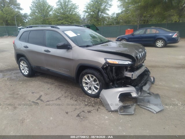 JEEP CHEROKEE 2016 1c4pjmas1gw255072