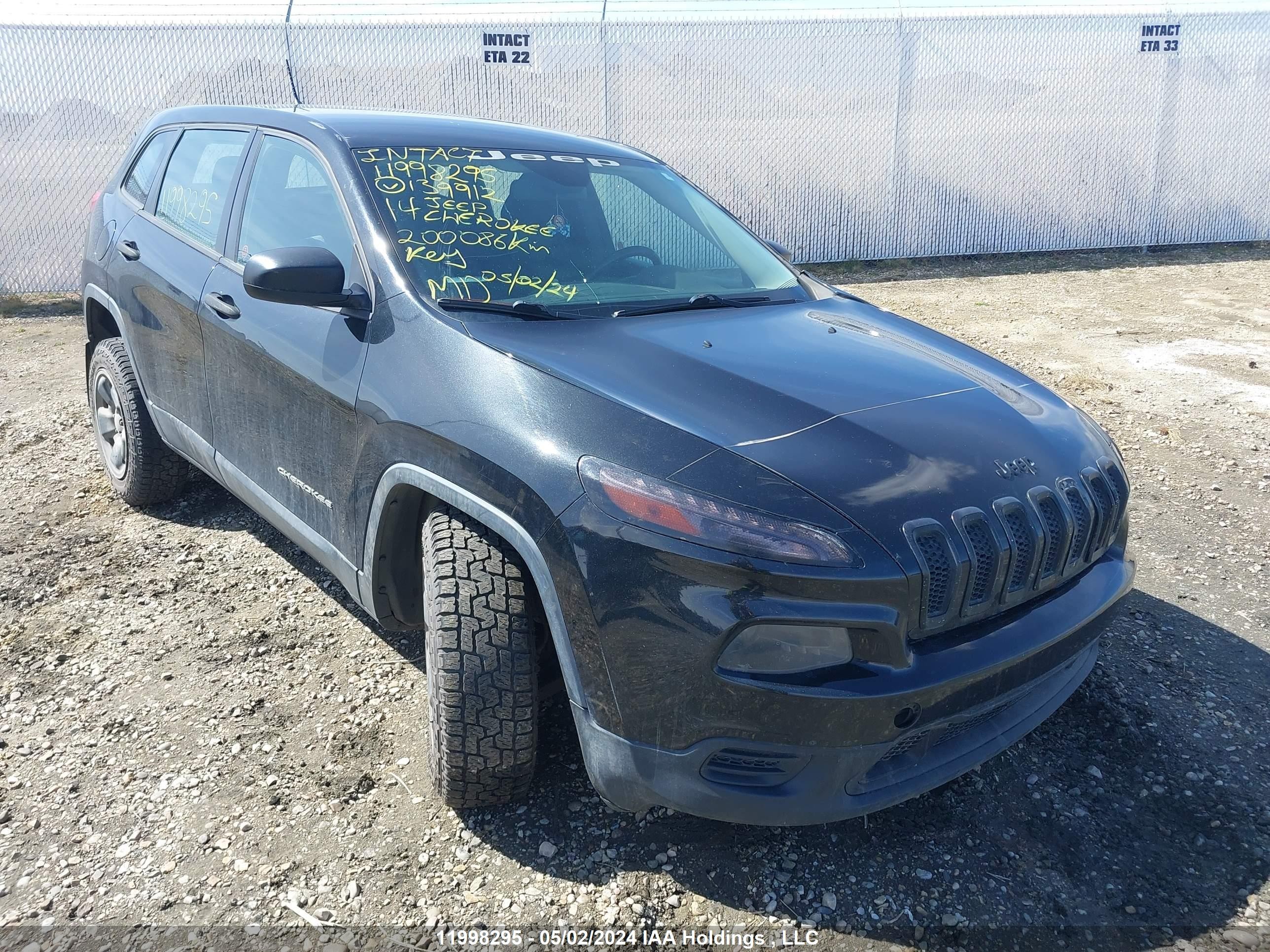 JEEP CHEROKEE 2014 1c4pjmas2ew139912