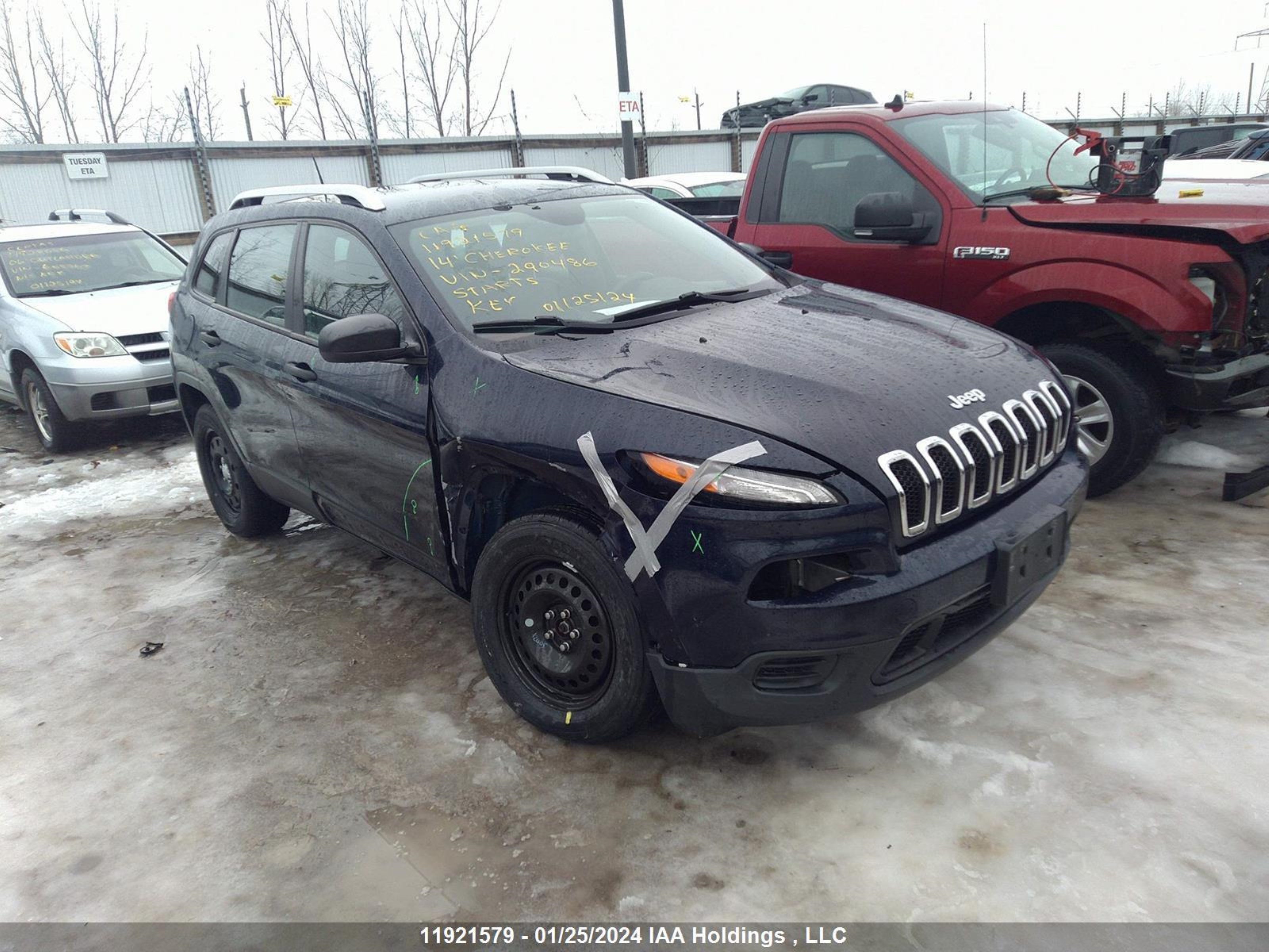 JEEP CHEROKEE 2014 1c4pjmas9ew290486