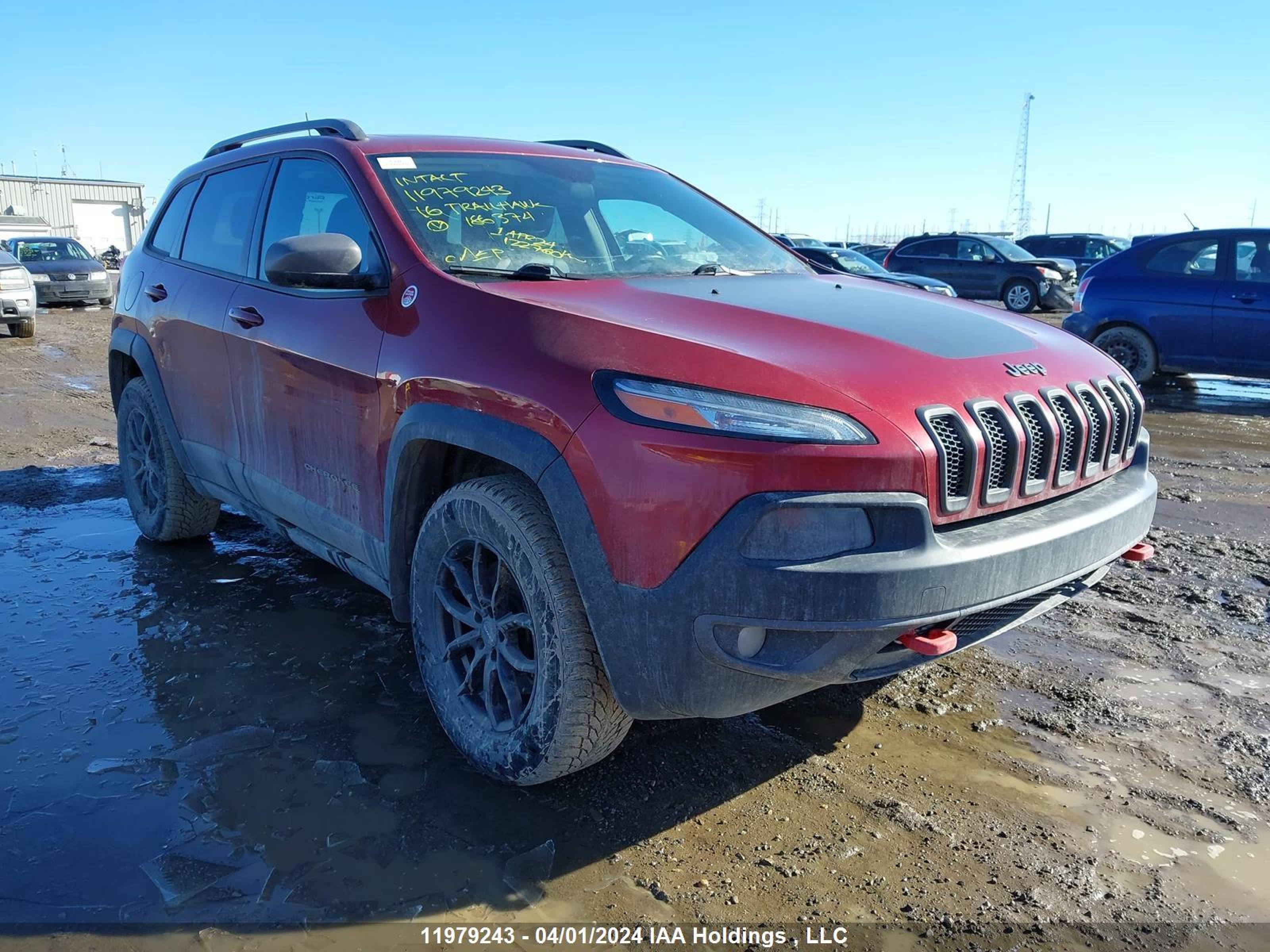 JEEP CHEROKEE 2016 1c4pjmbs2gw186374