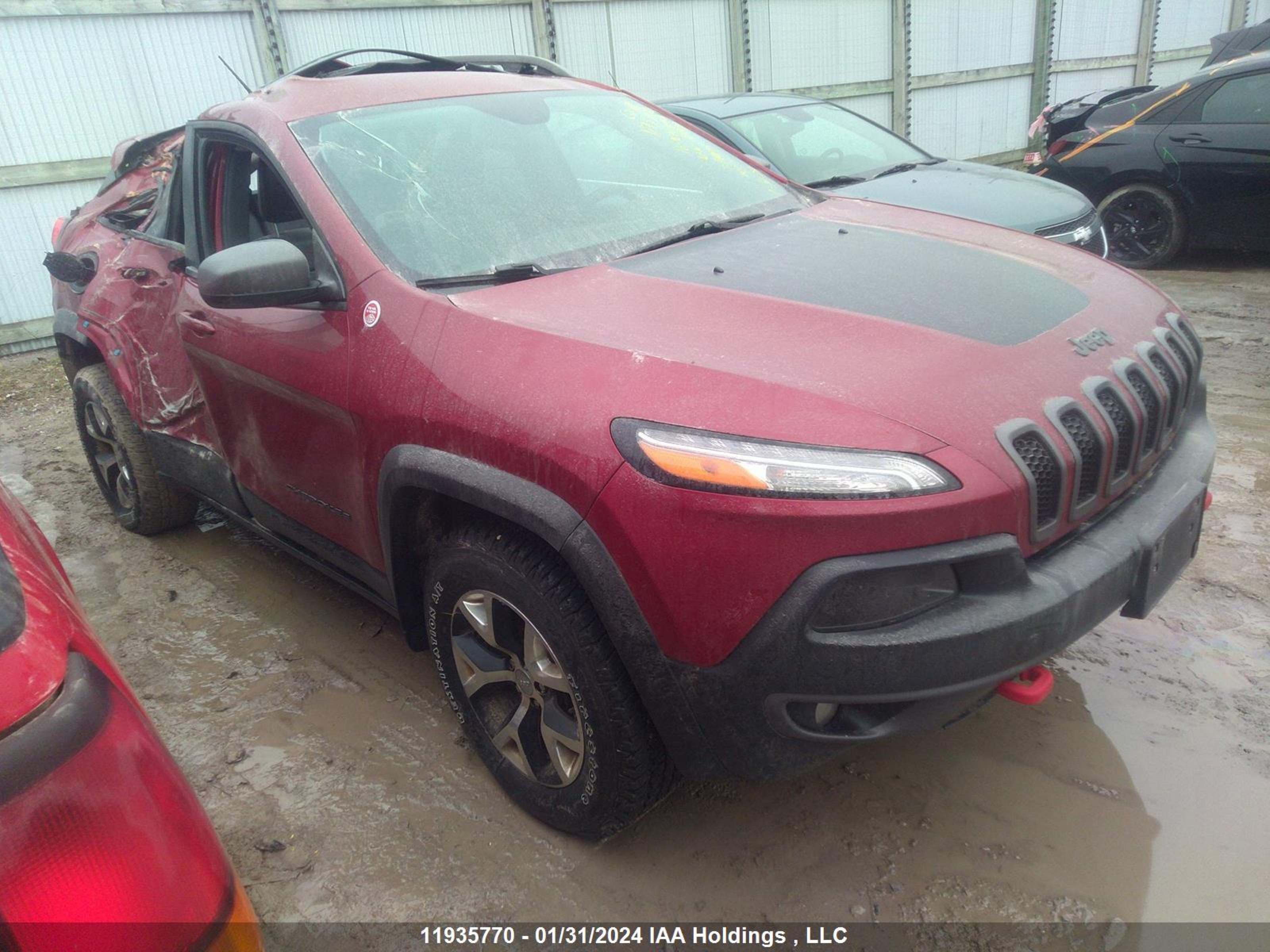 JEEP CHEROKEE 2016 1c4pjmbs7gw277477