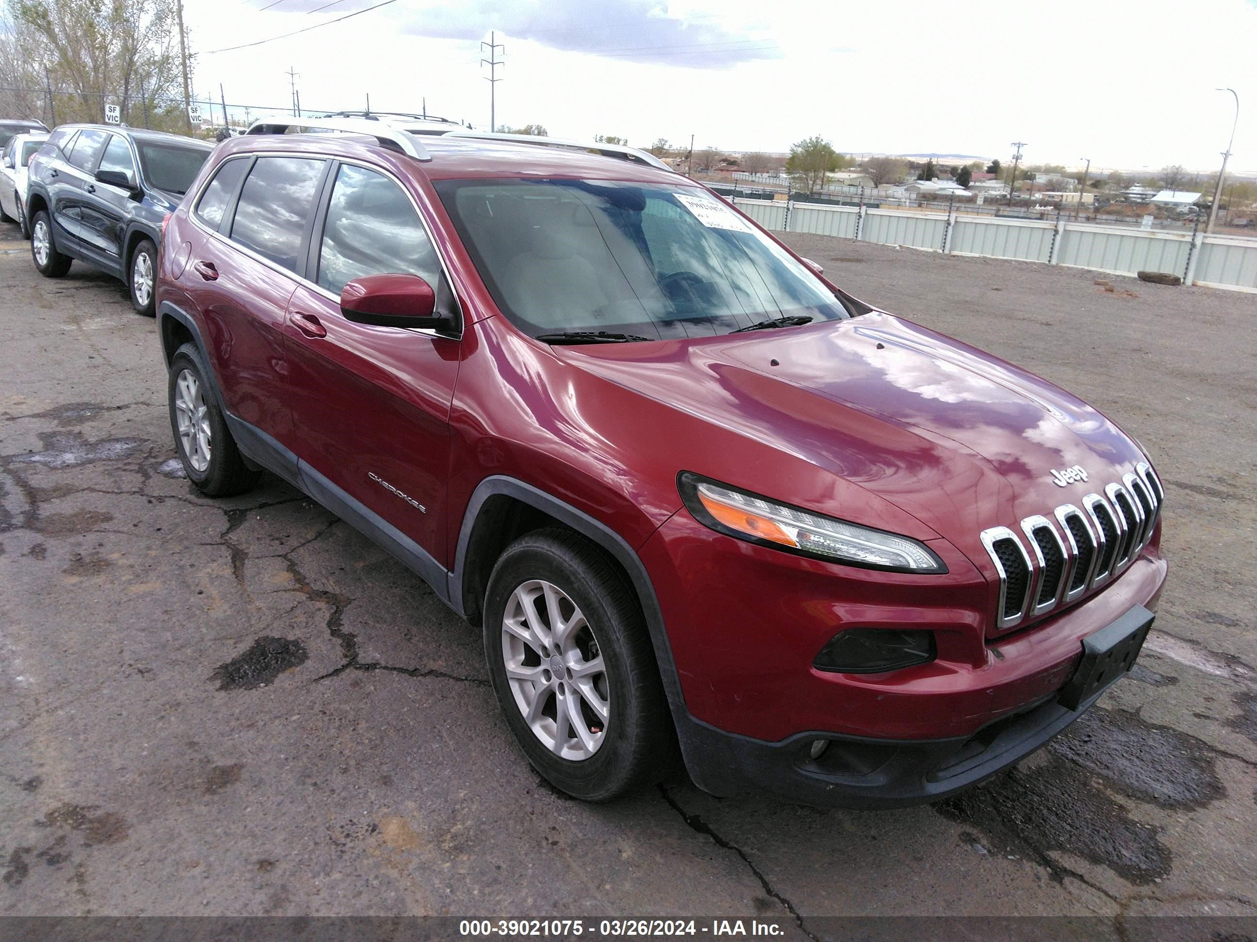 JEEP CHEROKEE 2015 1c4pjmcs3fw702271