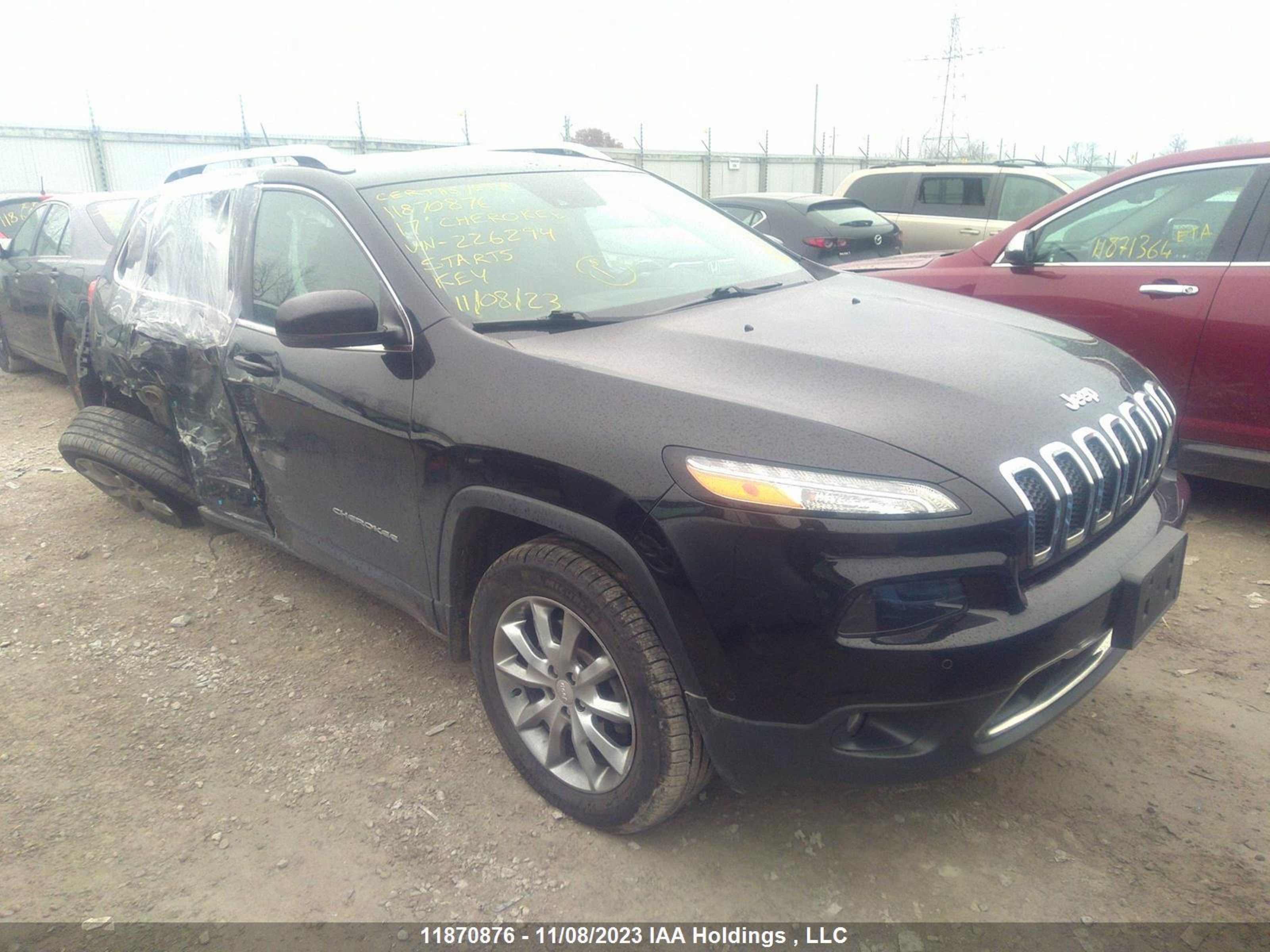 JEEP CHEROKEE 2017 1c4pjmds5hd226294