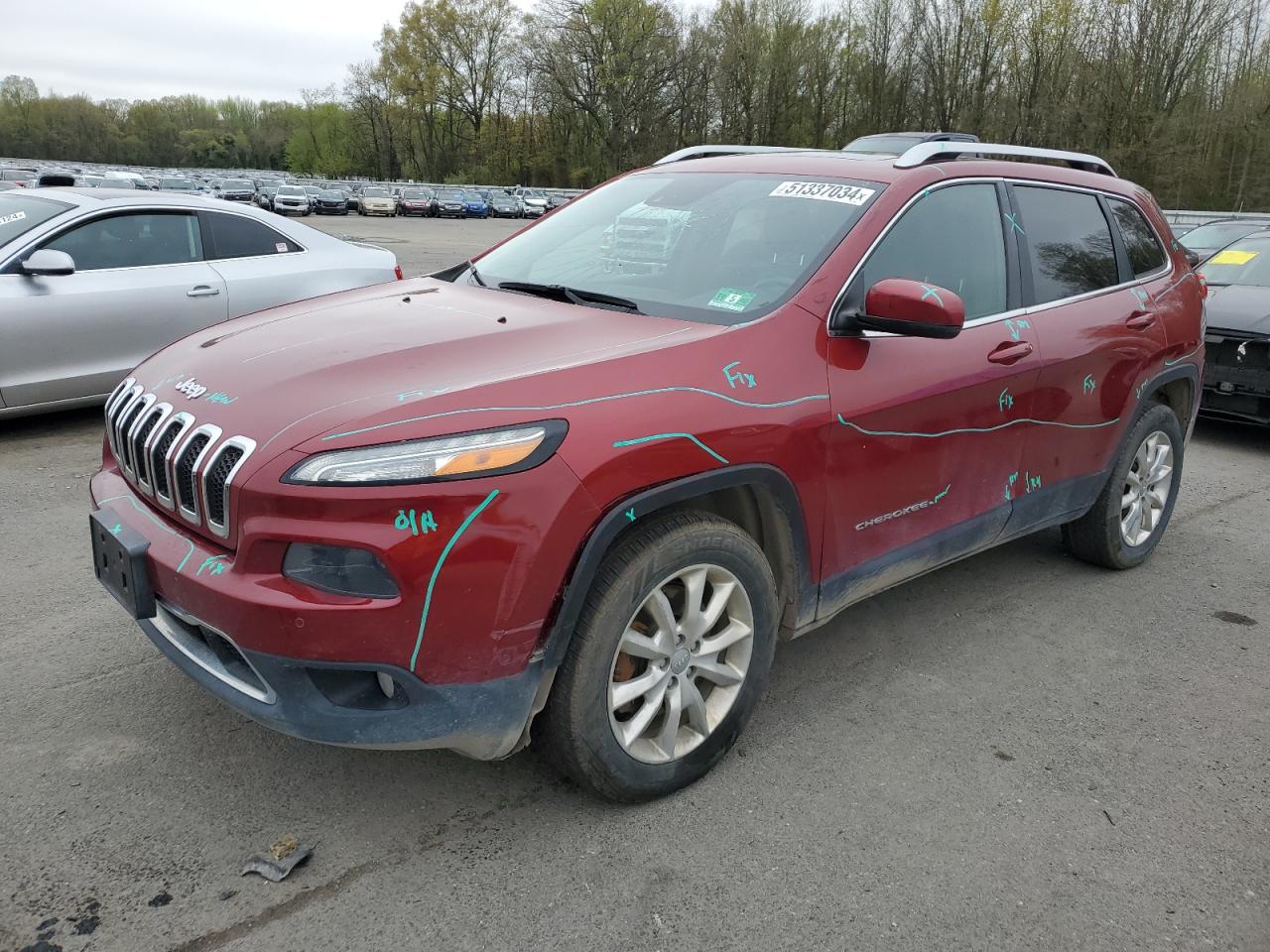 JEEP GRAND CHEROKEE 2014 1c4pjmds7ew296847