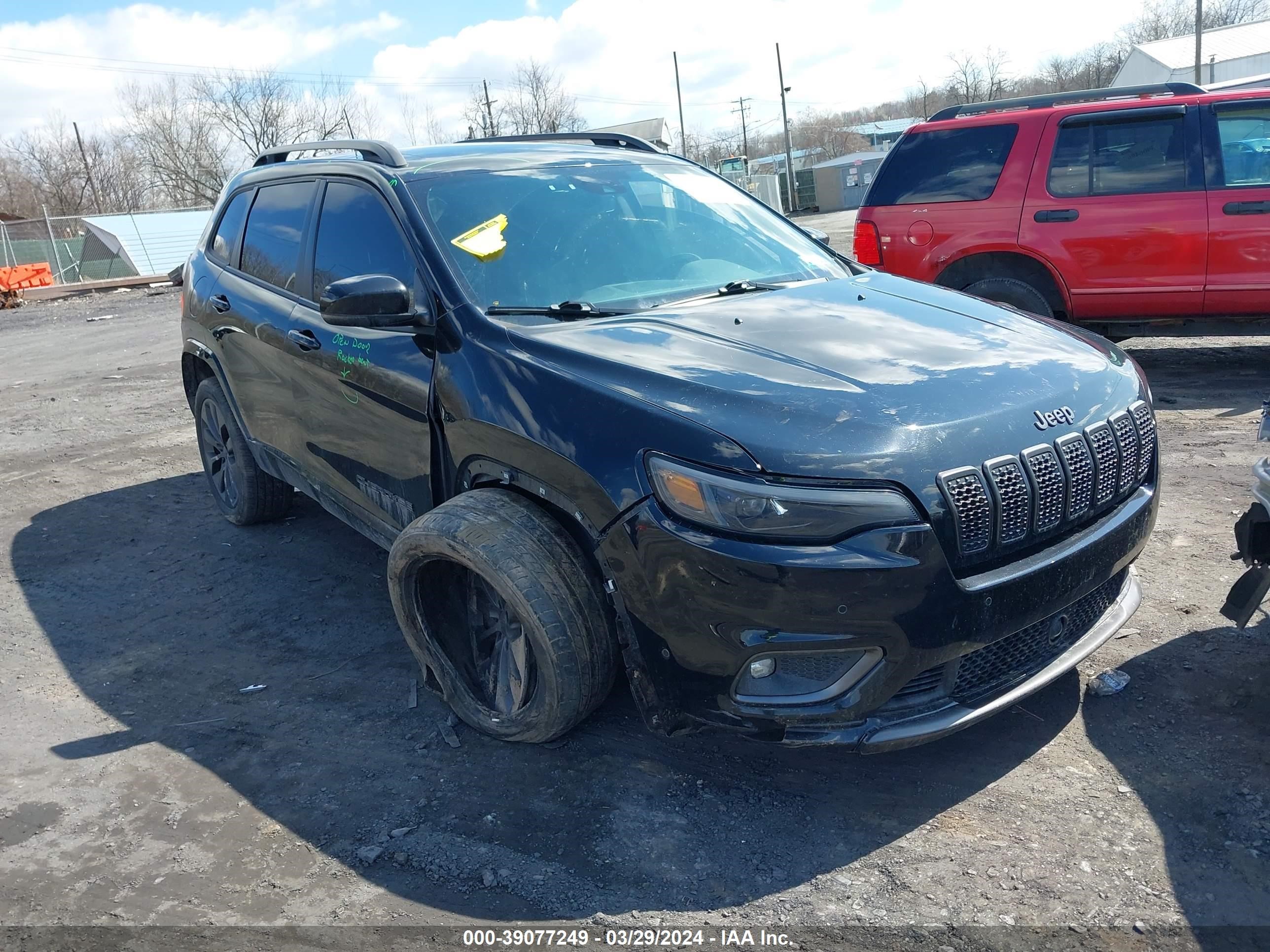 JEEP CHEROKEE 2019 1c4pjmdx0kd402199