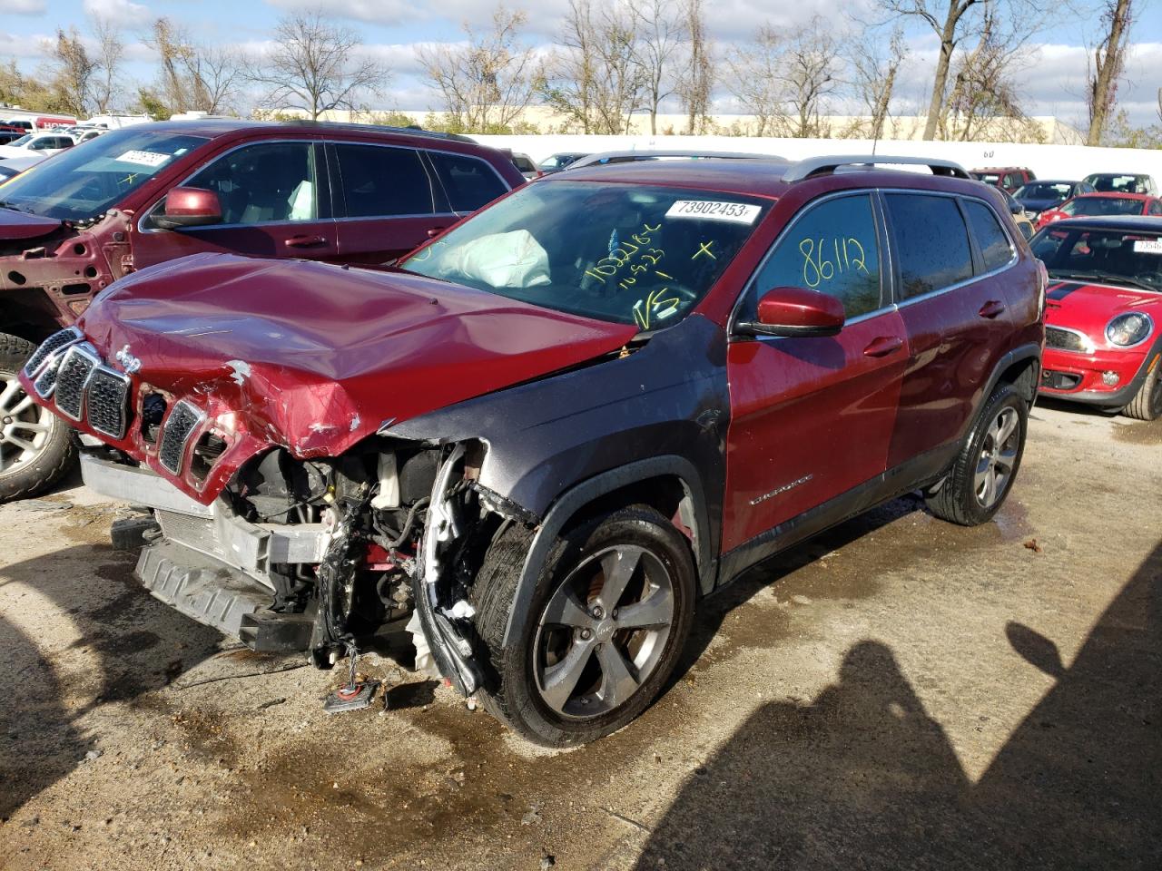 JEEP GRAND CHEROKEE 2019 1c4pjmdx4kd448697