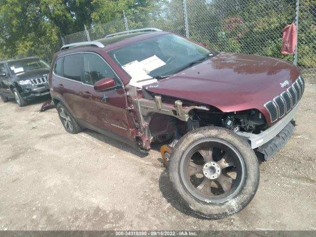 JEEP CHEROKEE 2019 1c4pjmdxxkd240226