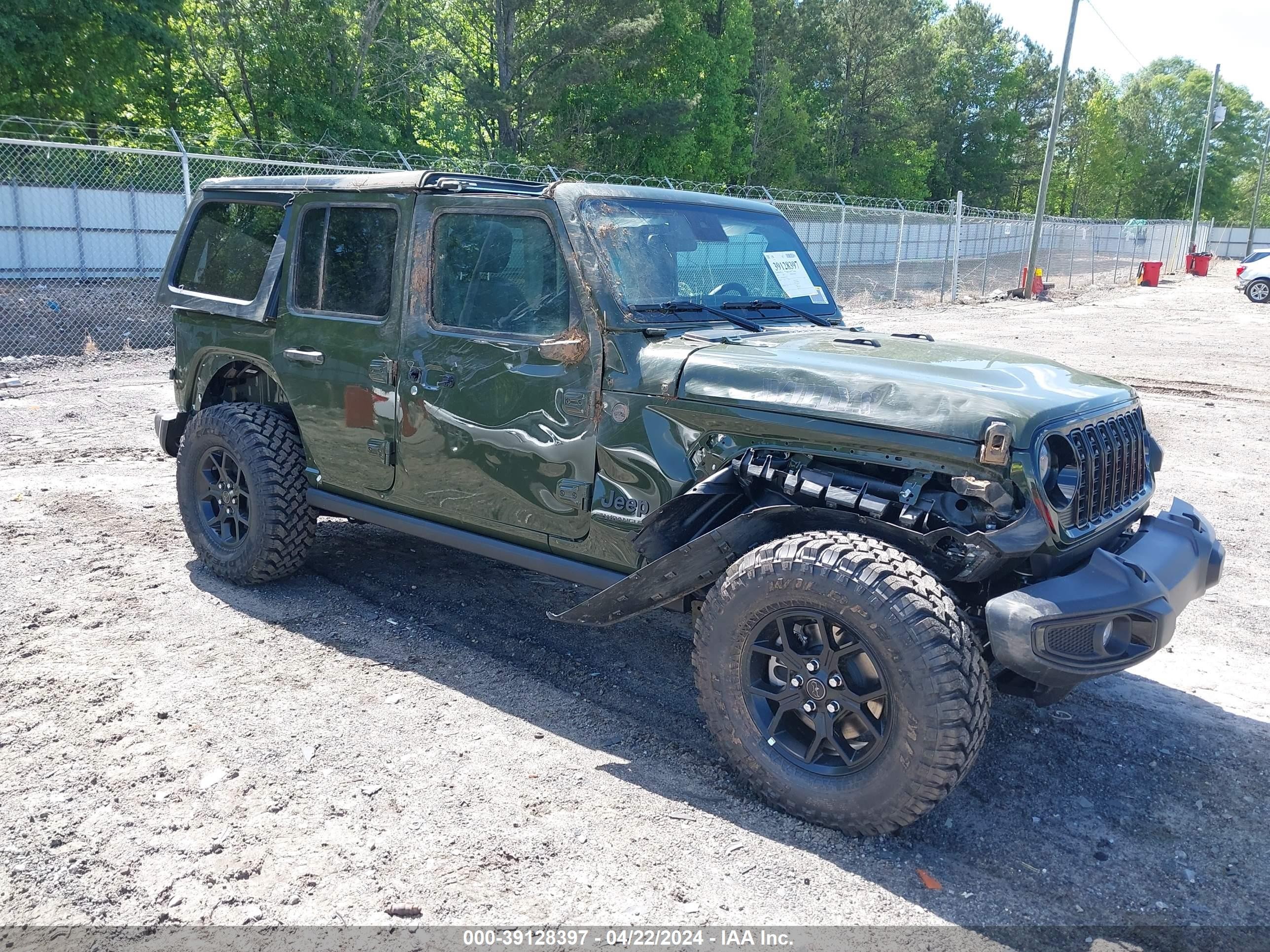 JEEP WRANGLER 2024 1c4pjxdg8rw236725