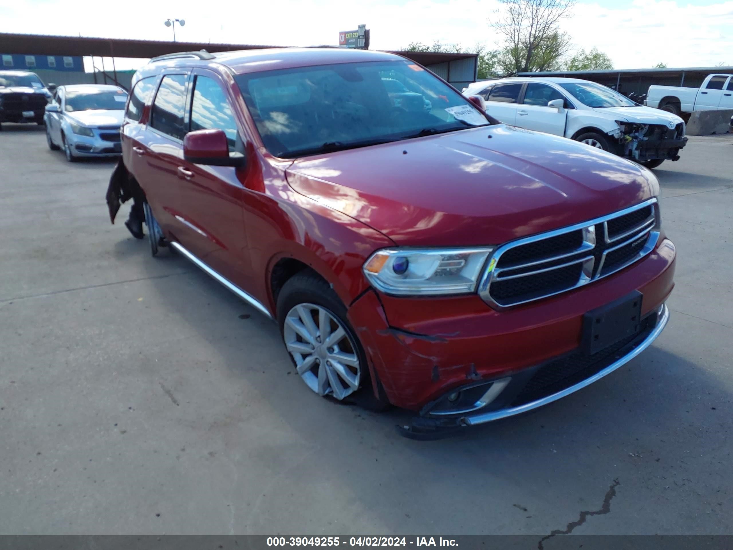 DODGE DURANGO 2015 1c4rdhag8fc101137