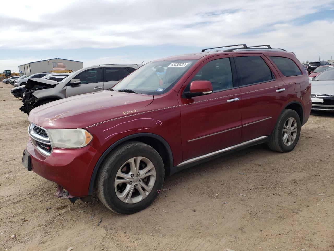 DODGE DURANGO 2013 1c4rdhdg1dc699337