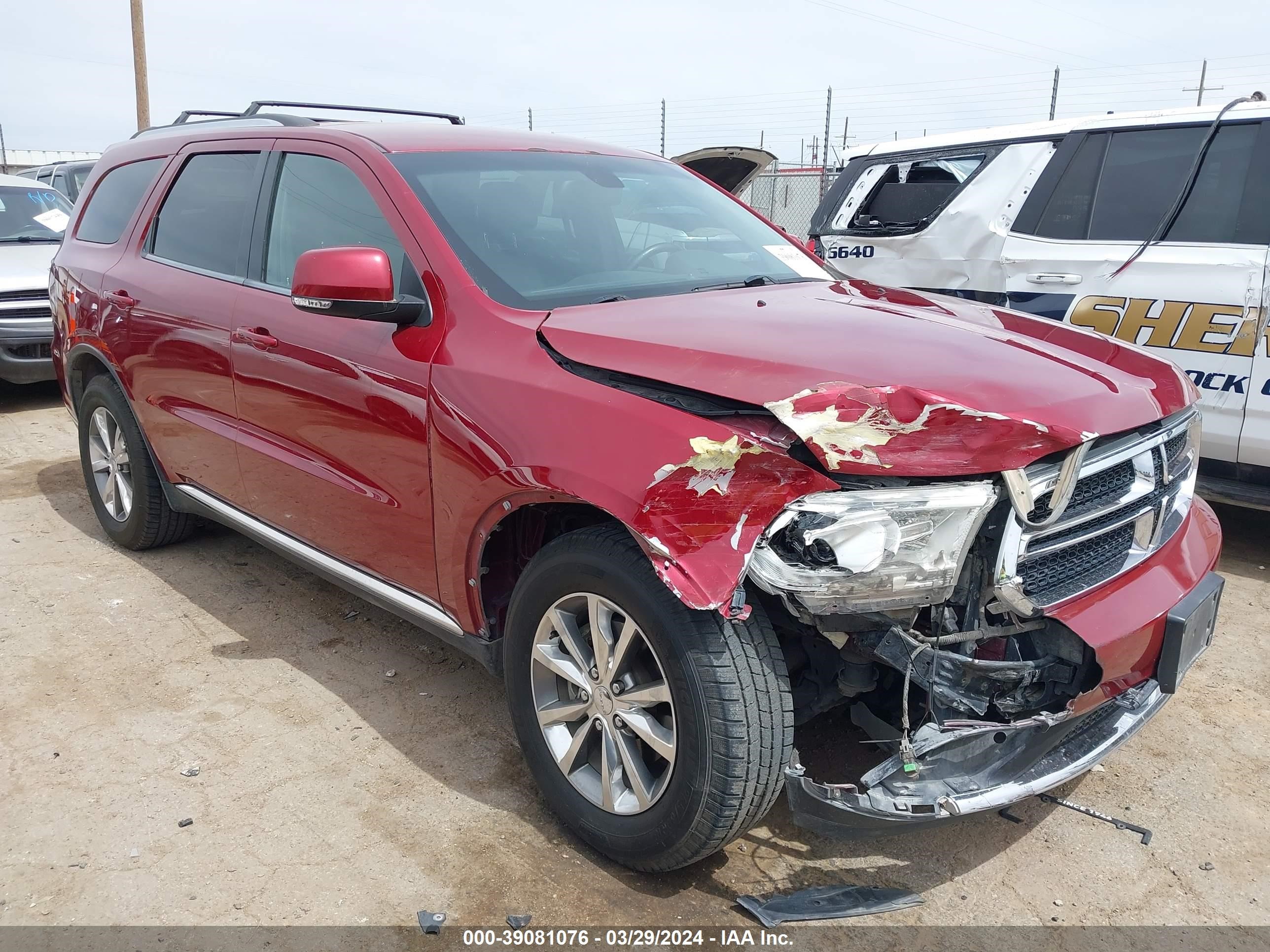 DODGE DURANGO 2014 1c4rdhdg1ec382949