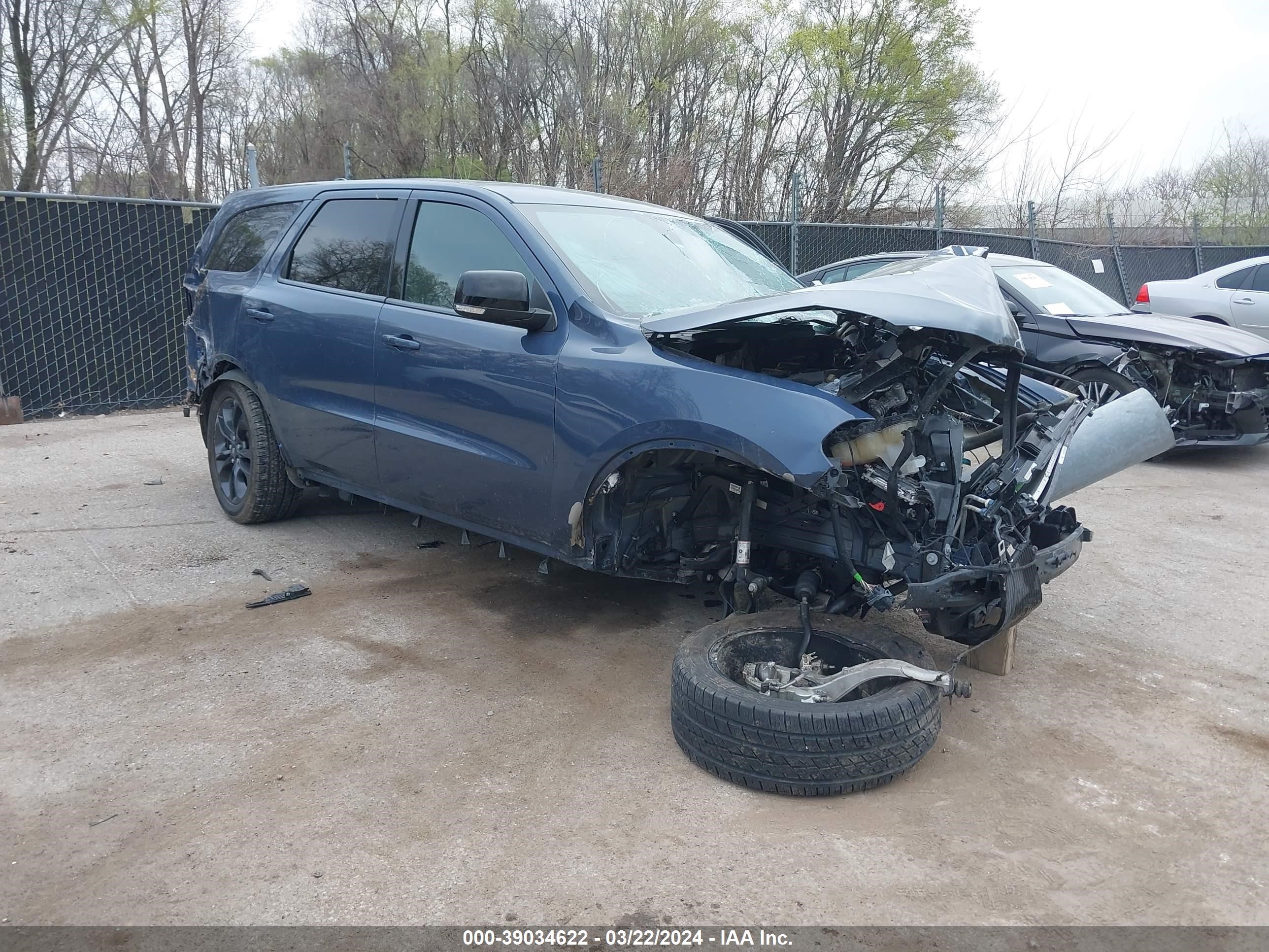 DODGE DURANGO 2021 1c4rdhdg4mc661455