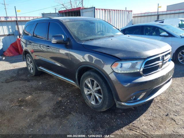 DODGE DURANGO 2016 1c4rdhdg6gc361243