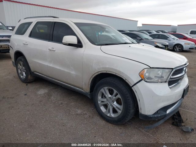 DODGE DURANGO 2012 1c4rdhdg7cc120043