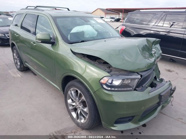 DODGE DURANGO 2019 1c4rdhdg9kc691404