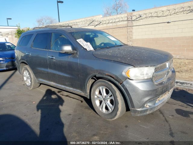 DODGE DURANGO 2013 1c4rdhdgxdc598040