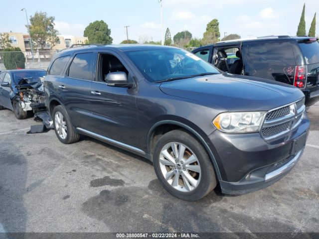 DODGE DURANGO 2013 1c4rdhdgxdc693388