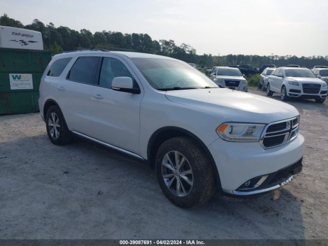 DODGE DURANGO 2016 1c4rdhdgxgc373881