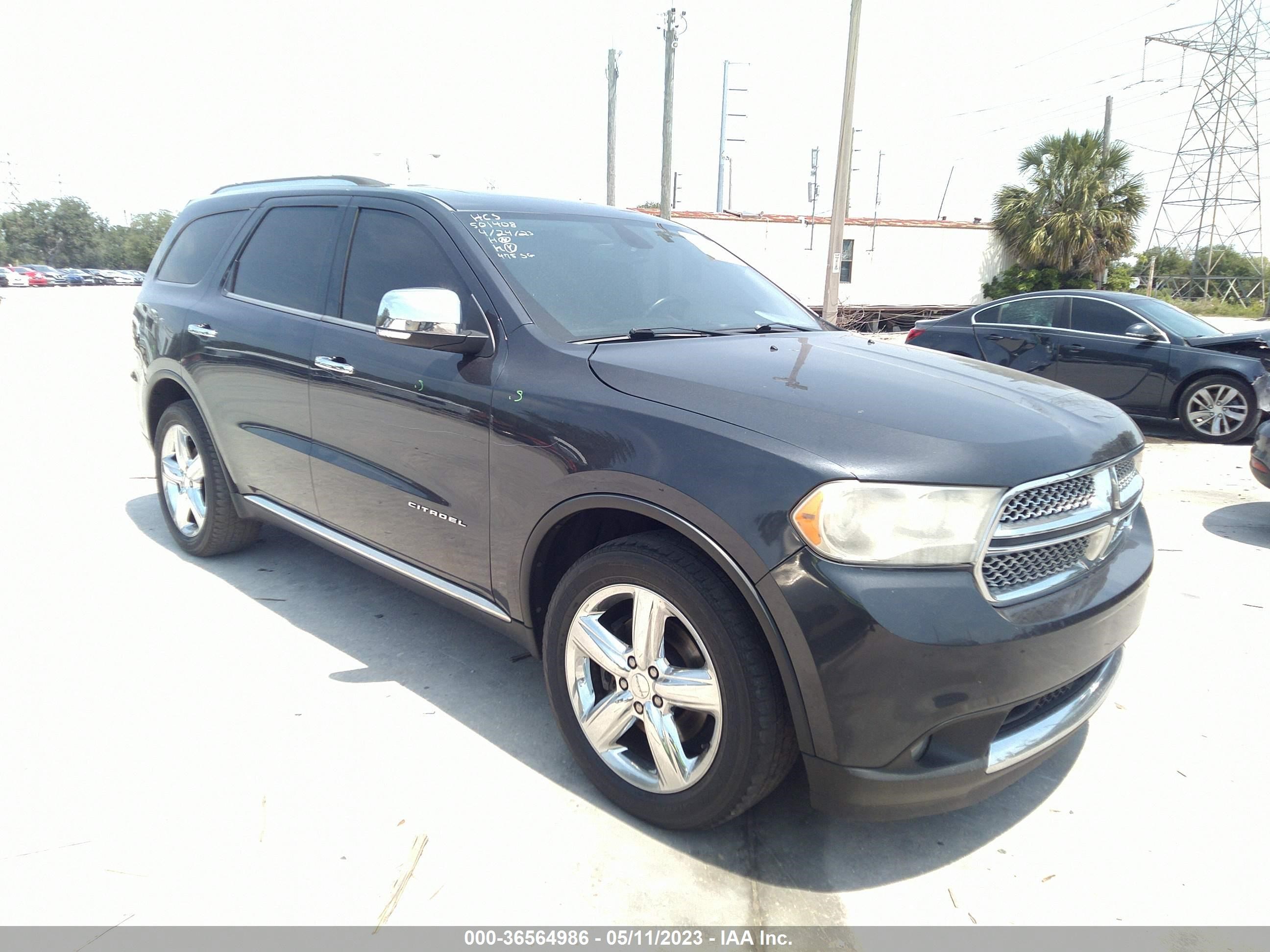 DODGE DURANGO 2012 1c4rdheg0cc330627