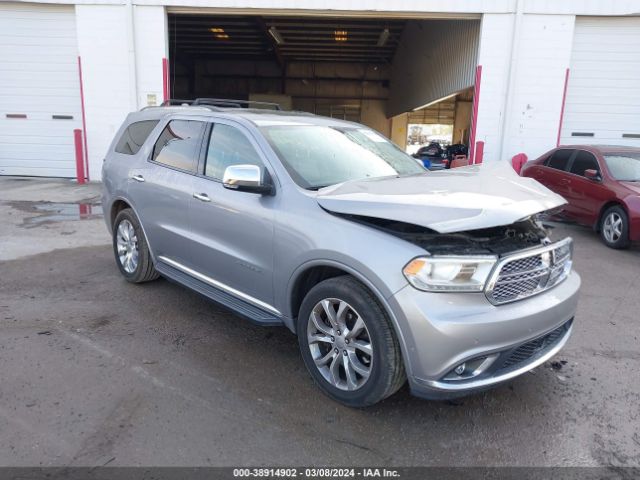 DODGE DURANGO 2018 1c4rdheg0jc443183